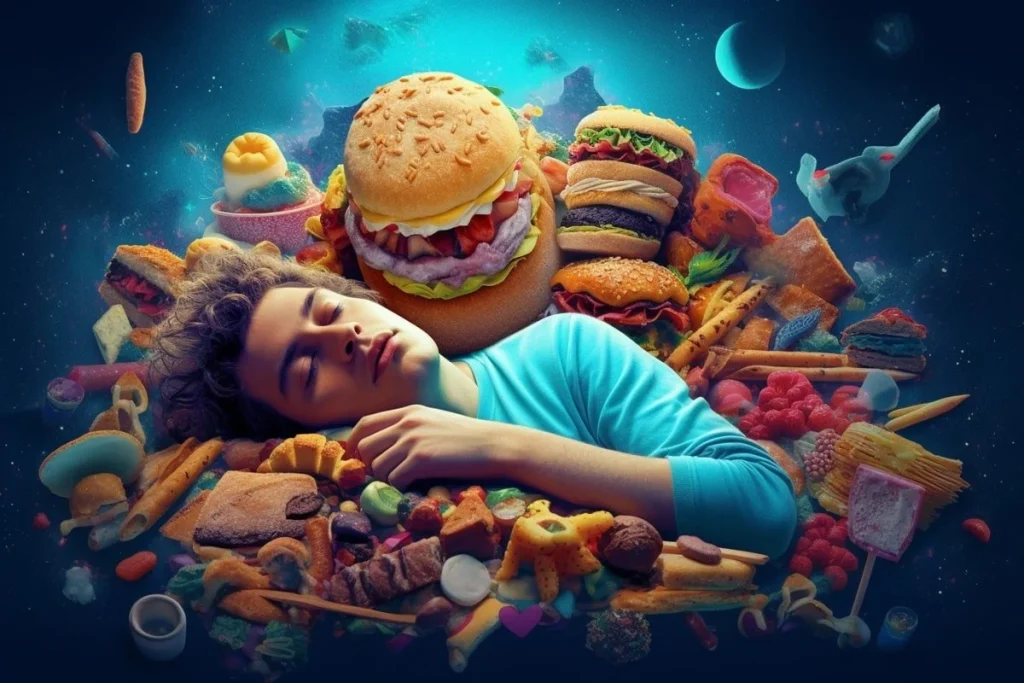 رژیم غذایی و خواب